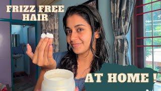 Hair spa at home under Rs. 500 | Jovees Hair mask | Usage and results️ #hairmask #jovees #frizzy