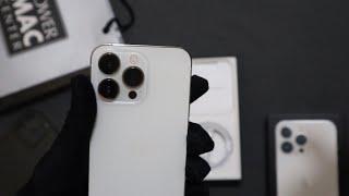 iPhone 13 Pro Unboxing (Silver) | Set Up & Quick Tour
