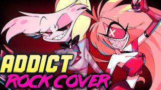 Hazbin Hotel - ADDICT [ROCK COVER by NateWantsToBattle ft. @LeeandLie]