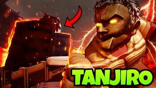 I Became TANJIRO KAMADO In Attack On Titan Roblox Revolution!?