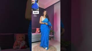 5 meesho Saree | meehso chiffon saree haul #meeshosaree #meeshosareehaul #meeshohaul