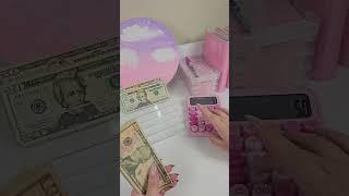 Cash Count $200 from my October Paycheck #2 ASMR