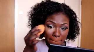 Makeup for black women"Foundation Routine+Contour & Highlight Tutorial