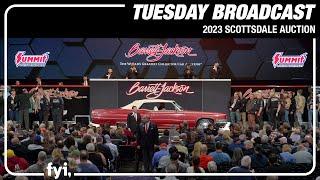 2023 SCOTTSDALE TUESDAY BROADCAST - Tuesday, January 24, 2023 - BARRETT-JACKSON 2023 AUCTION