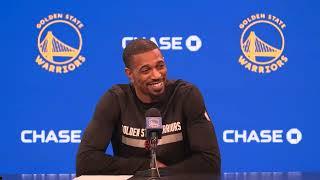 Warriors De'Anthony Melton Talks Klay Thompson Emotional Return Postgame Press Conference