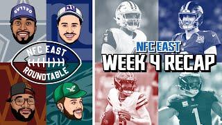 NFC East Roundtable | NFL Week 4 Recap