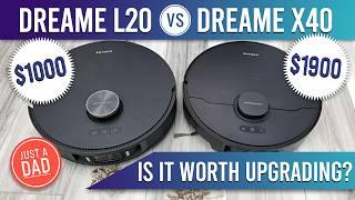 Dreame L20 vs Dreame X40 Ultra Self-Emptying Robot Vacuum & Mop  Which one Should You BUY