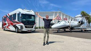 FLYING the CITATION M2 to check out a 2 MILLION dollar RV!