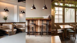 Top Rustic Wooden Cafe Designs  Unique, Cozy and Charming Ideas!