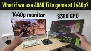 What if we use RTX 4060 Ti 8GB to play the latest games at 1440p in Q4 2024?