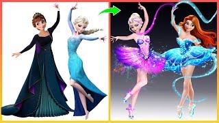 Frozen Elsa Anna Disney princess make up art | Fashion wow