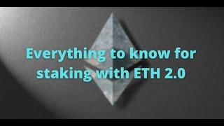 Staking with ETH 2.0: How to stake for all levels