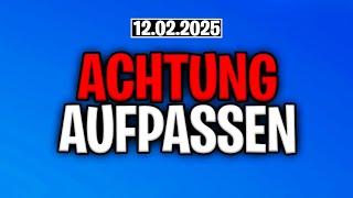 Fortnite Daily Item Shop 12.2.2025 | ACHTUNG | Shop von heute 12.2.2025