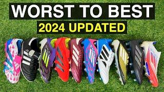 Ranking the Top 10 Adidas football boots of 2024 from WORST to BEST