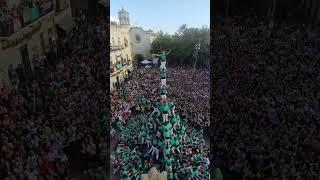 World Record tall can they build a Human Tower @josep torrenyo