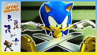 Build & Battle Your ULTIMATE Sonic Prime Team!  Sonic Prime | Netflix After School