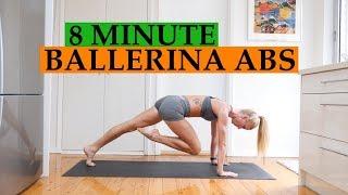 8 MIN BALLERINA CORE WORKOUT / TrainLikeaBallerina