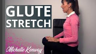 Seated Glute Stretch to Relieve Deep Butt and Hip Tightness