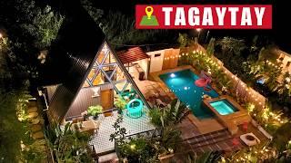 Tagaytay Staycation - Exclusive Nordic A Frame Villa  | Pet-Friendly and w/ Heated Pool & Jacuzzi!