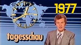 ARD Tagesschau 00:36 Uhr mit Wilhelm Wieben & Programmtafeln (29.05.1977)