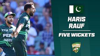 Wreck-It Rauf runs through Aussie middle order | Australia v Pakistan 2024-25