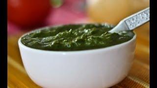 Green Chutney - Coriander and Mint Green Chutney - Chutney Recipes by Archana's Kitchen