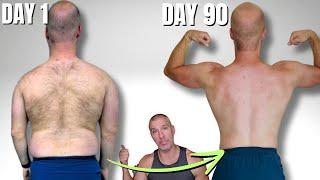 Morning Walk 40LB Fat Loss | 90 Day Transformation | Lose Lower Back Fat