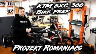 Projekt Romaniacs | KTM EXC 300 Hardenduro Bike Prep