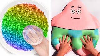 12 Hours Of Oddly Satisfying Slime ASMR - Relaxing When Stressed Or Sleepy