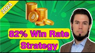  Swing Trading Crypto Strategy - 82% Win Rate  Indicator Crypto/Forex/Stocks 