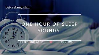 ASMR: one hour of sleep sounds