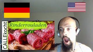 American Reacts To Simply make the best beef roulades yourself | German Video