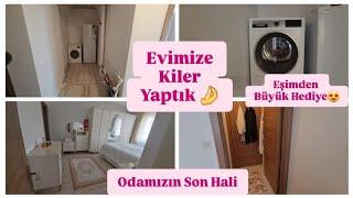 Evimize Kiler Yaptık / Eşimden Büyük Hediye  Odamızın Son Hali  Kiler Odasını Nasıl Yaptık  Vlog