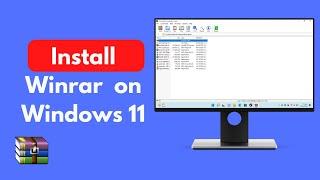 How to Download and Install Winrar for Free on Windows 11 (New) | Use of Winrar