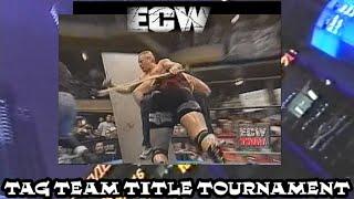 Rhino & Justin Credible vs. Sandman & Chilly Willy (Tag Tournament Round 1) ECW 2000