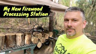 My New Firewood Processing Station