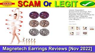 Magnetech Earrings Reviews (Nov 2022) [ with Proof ] SCAM or LEGIT?Magnetech Acupuncture Earrings