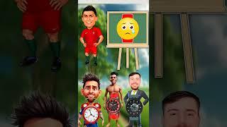 यह किसका Head है। Ronaldo या Messi या Mbapee #viralvideo #trending #shorts