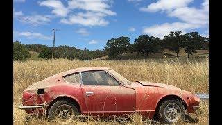 Datsun 240z restoration time lapse.