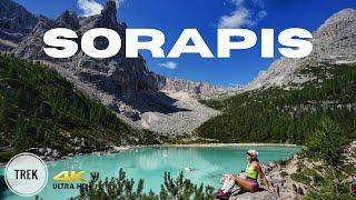 Lago di Sorapis, Dolomiti Ampezzane. Escursione indimenticabile dal passo Tre Croci