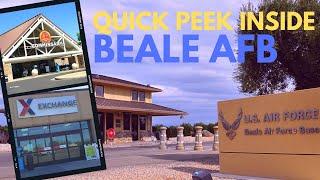 Quick Peek Inside Beale AFB | Commissary | Base Exchange