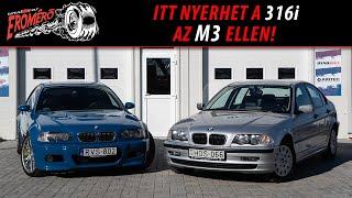 BMW 316i és M3 két évtized után – Totalcar Erőmérő