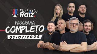 GRÊMIO VENCE O FLU EM CAXIAS | INTER EMPATA COM O CRICIUMA | DEBATE RAIZ 01/07/24 #188