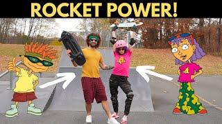 Rocket Power in REAL LIFE!  Halloween Special