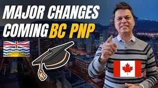 British Columbia PNP Changes | International Graduate and Post-Graduate streams