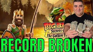 RECORD BREAKING JACKPOT On Big Bass Secrets of the Golden Lake Slot