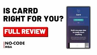 Carrd Review: Is This the Simplest Website Builder? And Is it Right for You?