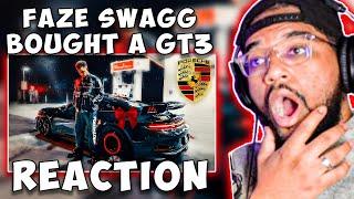 FAZE SWAGG BOUGHT A GT3! |  BUYING MY DREAM CAR!! PORSCHE GT3 | REACTION!