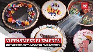 Russian designer integrates Vietnamese elements into modern embroidery | VTV World