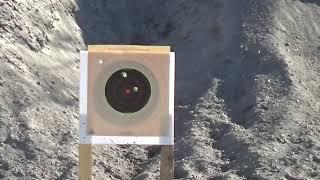 Zveroboy slug range test. @100-yards.